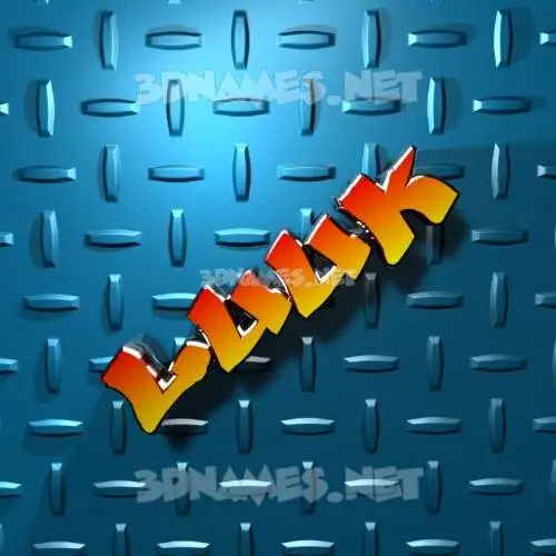 luuk in Grid Style style - 3D name wallpaper