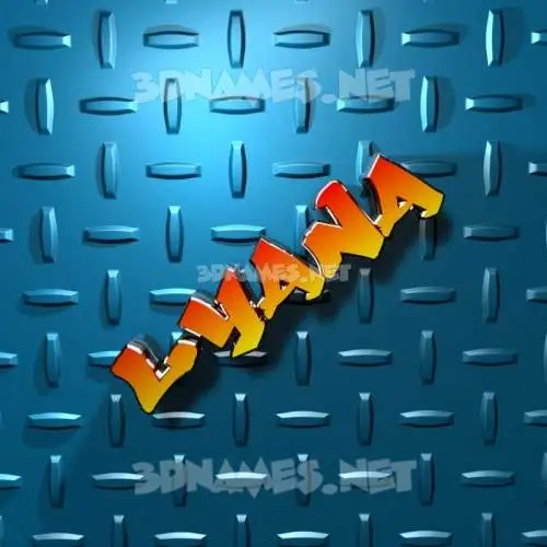 lyana in Grid Style style - 3D name wallpaper lyana in Grid Style style - 3D name wallpaper