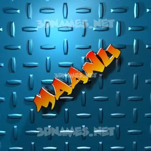 maanu in Grid Style style - 3D name wallpaper