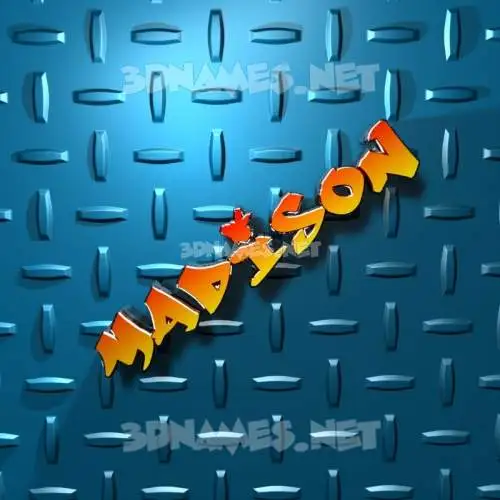 madison in Grid Style style - 3D name wallpaper madison in Grid Style style - 3D name wallpaper