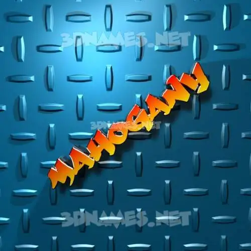mahogany in Grid Style style - 3D name wallpaper mahogany in Grid Style style - 3D name wallpaper