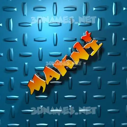 makni in Grid Style style - 3D name wallpaper makni in Grid Style style - 3D name wallpaper