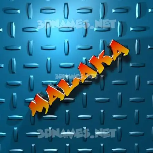 malaka in Grid Style style - 3D name wallpaper malaka in Grid Style style - 3D name wallpaper