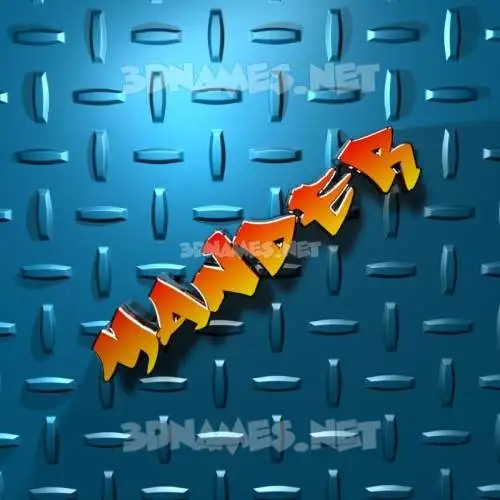 mander in Grid Style style - 3D name wallpaper mander in Grid Style style - 3D name wallpaper