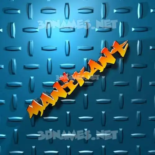 manikant in Grid Style style - 3D name wallpaper