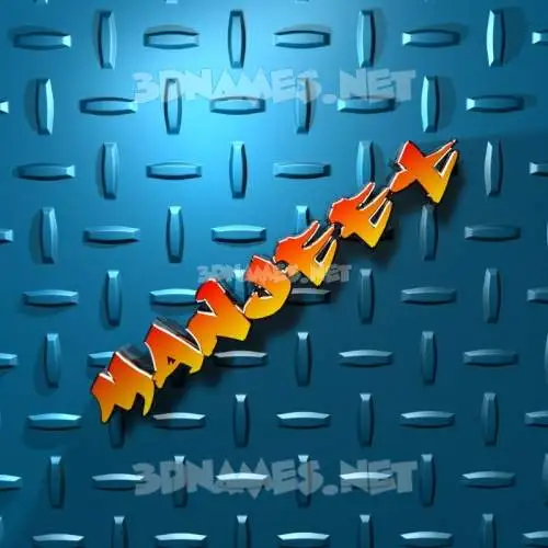 manjeet in Grid Style style - 3D name wallpaper