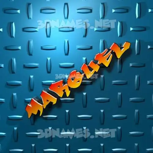 marquel in Grid Style style - 3D name wallpaper marquel in Grid Style style - 3D name wallpaper