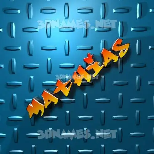 mathias in Grid Style style - 3D name wallpaper