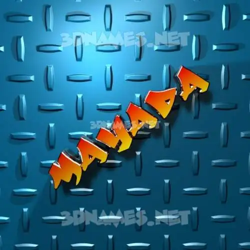 mayada in Grid Style style - 3D name wallpaper mayada in Grid Style style - 3D name wallpaper