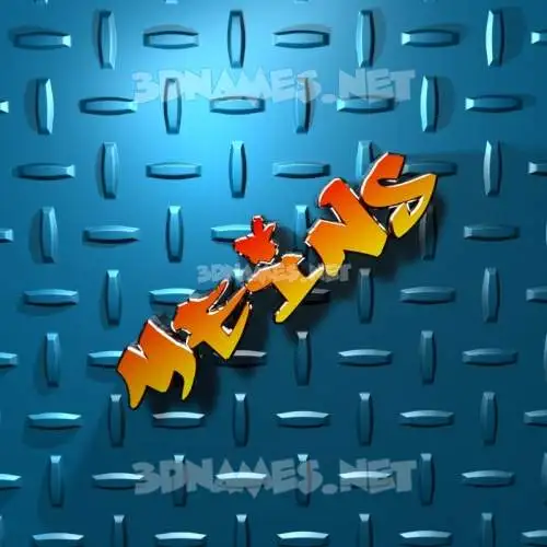 meins in Grid Style style - 3D name wallpaper