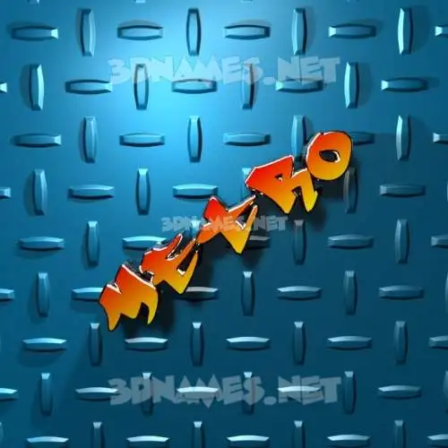metro in Grid Style style - 3D name wallpaper metro in Grid Style style - 3D name wallpaper