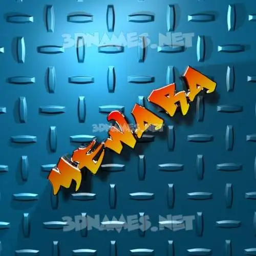 mewara in Grid Style style - 3D name wallpaper mewara in Grid Style style - 3D name wallpaper