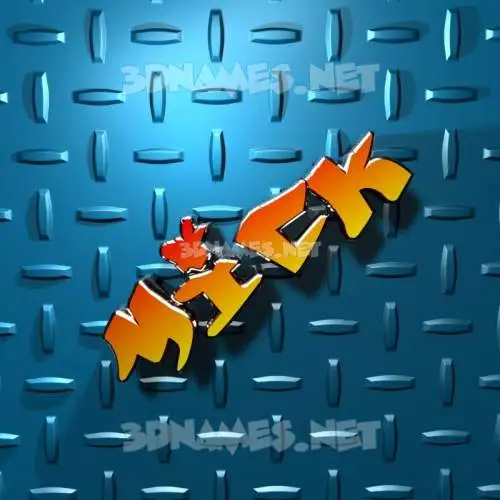 mick in Grid Style style - 3D name wallpaper mick in Grid Style style - 3D name wallpaper