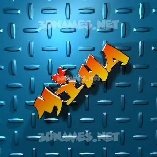 miha in Grid Style style - 3D name wallpaper miha in Grid Style style - 3D name wallpaper