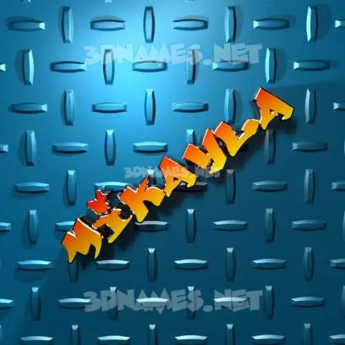 mikayla in Grid Style style - 3D name wallpaper mikayla in Grid Style style - 3D name wallpaper