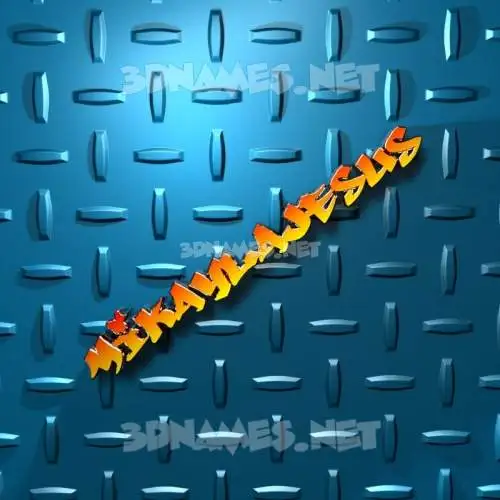 mikaylajesus in Grid Style style - 3D name wallpaper mikaylajesus in Grid Style style - 3D name wallpaper