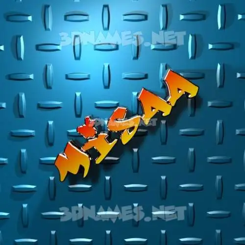 misaa in Grid Style style - 3D name wallpaper