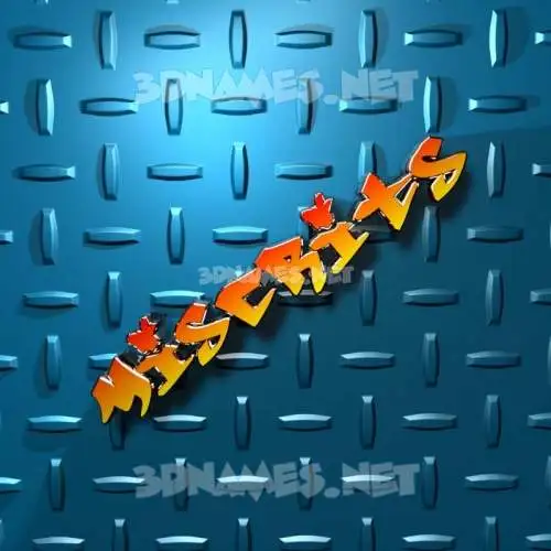 miscrits in Grid Style style - 3D name wallpaper
