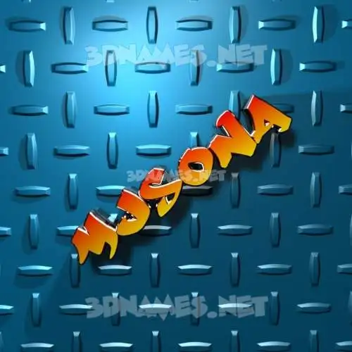 mjsona in Grid Style style - 3D name wallpaper
