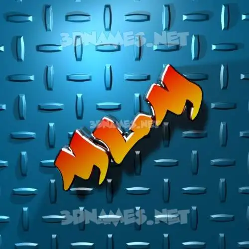 mlm in Grid Style style - 3D name wallpaper mlm in Grid Style style - 3D name wallpaper