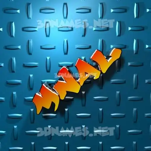 mnal in Grid Style style - 3D name wallpaper mnal in Grid Style style - 3D name wallpaper
