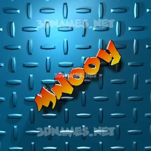 mnooy in Grid Style style - 3D name wallpaper