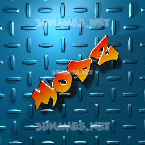 modz in Grid Style style - 3D name wallpaper modz in Grid Style style - 3D name wallpaper
