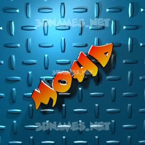 mohd in Grid Style style - 3D name wallpaper