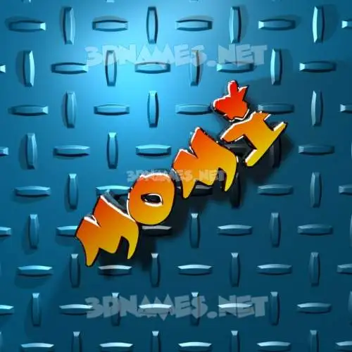 momi in Grid Style style - 3D name wallpaper momi in Grid Style style - 3D name wallpaper