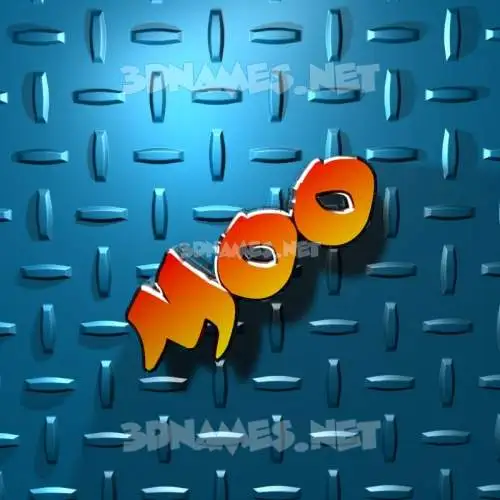 moo in Grid Style style - 3D name wallpaper moo in Grid Style style - 3D name wallpaper
