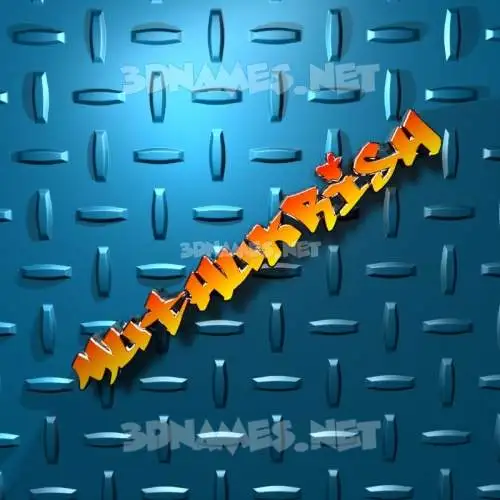 muthukrish in Grid Style style - 3D name wallpaper
