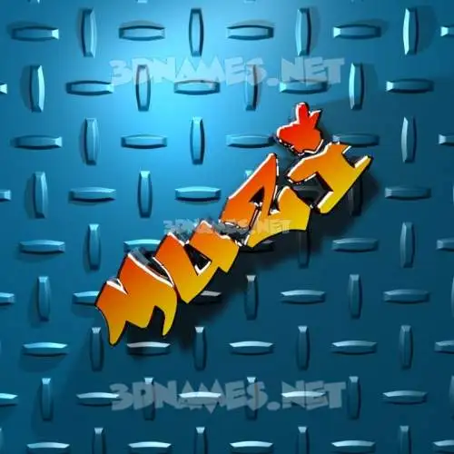 muzi in Grid Style style - 3D name wallpaper muzi in Grid Style style - 3D name wallpaper