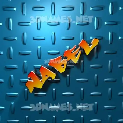 nabel in Grid Style style - 3D name wallpaper nabel in Grid Style style - 3D name wallpaper