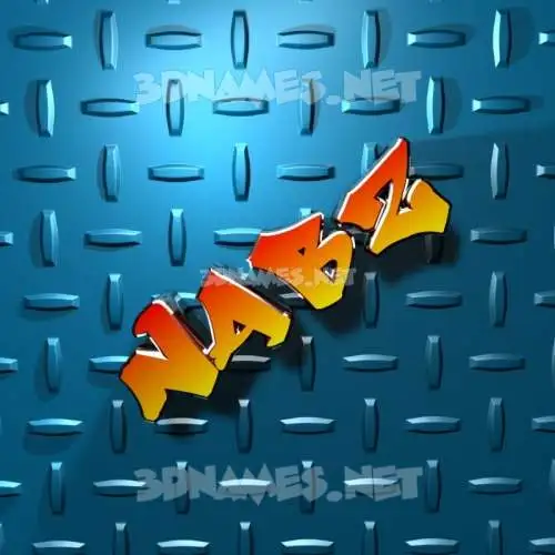 nabz in Grid Style style - 3D name wallpaper nabz in Grid Style style - 3D name wallpaper