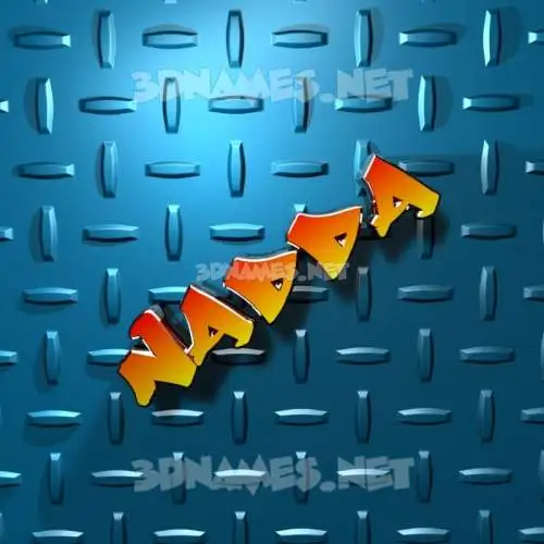 nadda in Grid Style style - 3D name wallpaper nadda in Grid Style style - 3D name wallpaper