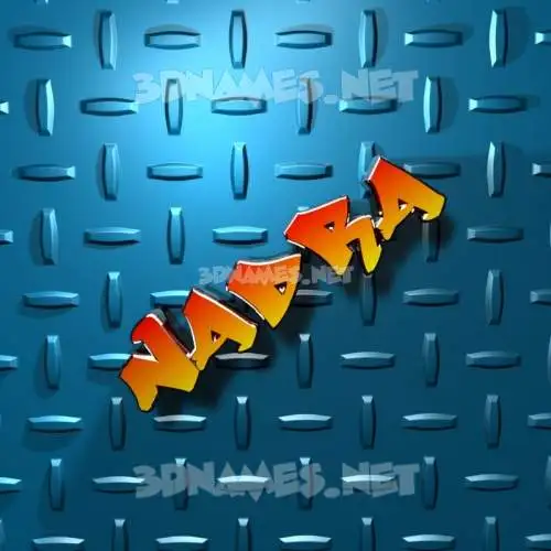 nadra in Grid Style style - 3D name wallpaper nadra in Grid Style style - 3D name wallpaper