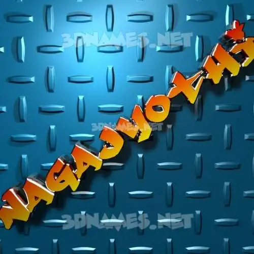 nagajyothi in Grid Style style - 3D name wallpaper
