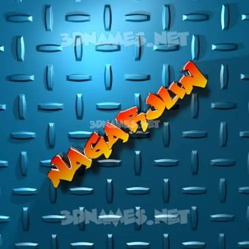 nagarjun in Grid Style style - 3D name wallpaper