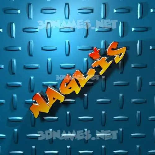naglis in Grid Style style - 3D name wallpaper naglis in Grid Style style - 3D name wallpaper