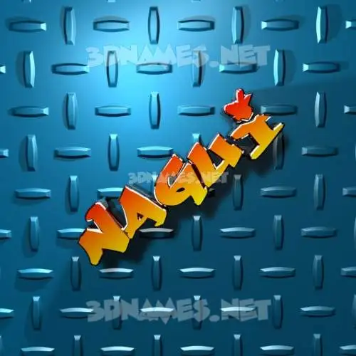 nagui in Grid Style style - 3D name wallpaper nagui in Grid Style style - 3D name wallpaper