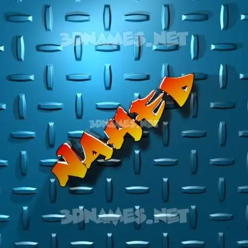 nahed in Grid Style style - 3D name wallpaper nahed in Grid Style style - 3D name wallpaper