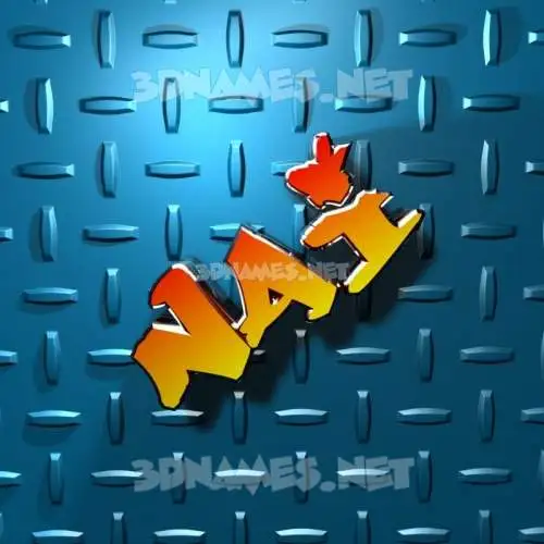 nai in Grid Style style - 3D name wallpaper nai in Grid Style style - 3D name wallpaper
