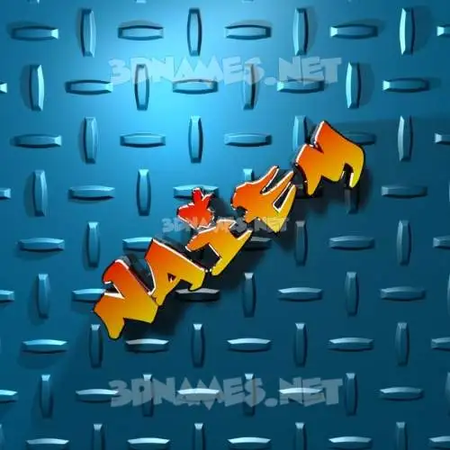 naiem in Grid Style style - 3D name wallpaper