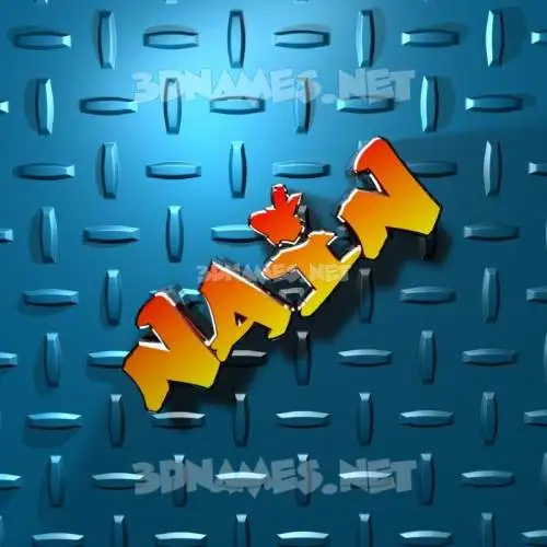 nain in Grid Style style - 3D name wallpaper nain in Grid Style style - 3D name wallpaper