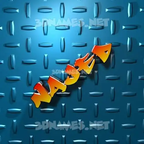 najed in Grid Style style - 3D name wallpaper najed in Grid Style style - 3D name wallpaper