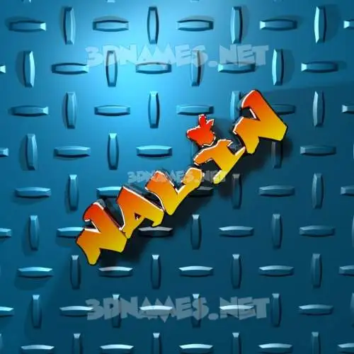 nalin in Grid Style style - 3D name wallpaper nalin in Grid Style style - 3D name wallpaper