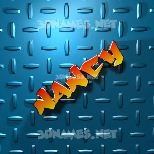 nancy in Grid Style style - 3D name wallpaper nancy in Grid Style style - 3D name wallpaper