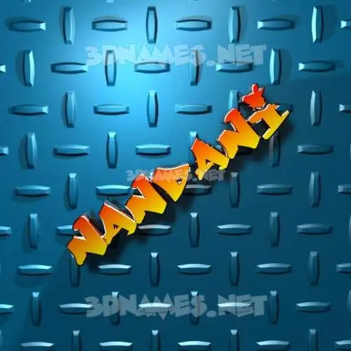 nandani in Grid Style style - 3D name wallpaper nandani in Grid Style style - 3D name wallpaper