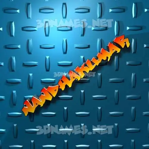 nandhakumar in Grid Style style - 3D name wallpaper