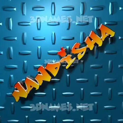 nandisha in Grid Style style - 3D name wallpaper nandisha in Grid Style style - 3D name wallpaper